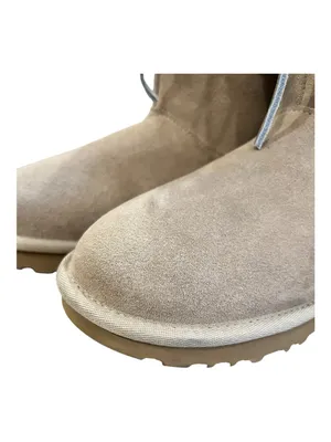 UGG Sarissa Shearling Short Boots Chestnut Suede Women’s Size 8 New thumbnail 7