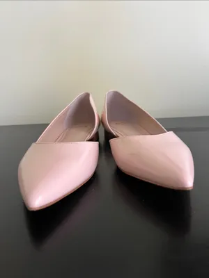 Marc Fisher LTD pointed-toe d'Orsay flats feature a minimalist design thumbnail 8