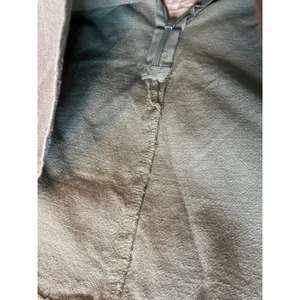 Princess Polly Sage Green Linen Blend Mini Skirt Size US 8 Cotton High Waisted thumbnail 6