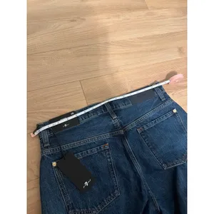 7 For All Mankind Womens High Waisted Barrel Leg Jeans Blue Denim Size 28 NWT thumbnail 4