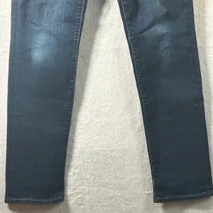 Levi‎ Strauss Co 714 Straight Leg Dark Wash Jeans Size 25 Waist 25 Inseam 31 In thumbnail 5