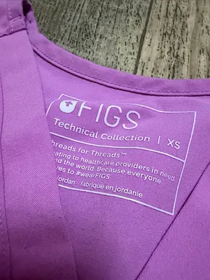 FIGS Pink Cloud 
Two Piece Scrub Set thumbnail 3