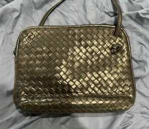 Vintage woven Bloomingdale’s crossbody thumbnail 1