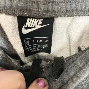 Nike gray joggers drawstring waist size XS‎ thumbnail 3