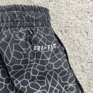 Nike Womens Dri-Fit‎ Tempo Ombre Running Shorts S Black Athletic Yoga Lined thumbnail 2