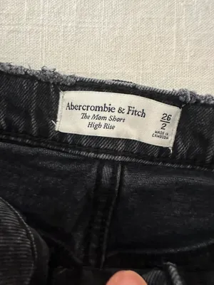 Abercrombie High Rise Mom Shorts thumbnail 3