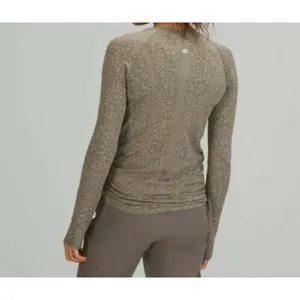 Lululemon Swiftly Tech Long Sleeve Shirt 2.0 Distorted Static Rover / White Opal thumbnail 8