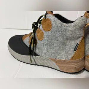 RIHERO leather suede hiking ankle booties women size 8 thumbnail 7