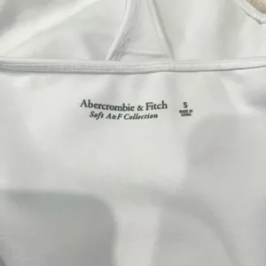 Abercrombie & Fitch Sweetheart Neck White Bodysuit thumbnail 6