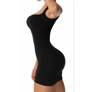 NEW Sunzel Square Neck Dress Ribbed Sleeveless Tank Mini Dress S thumbnail 5