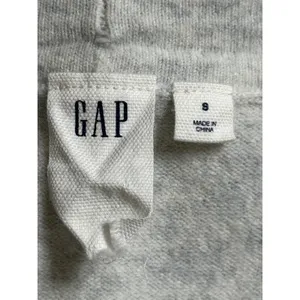GAP‎ Women's Light Heather Gray Knit Cardigan Sweater Duster Size S Wool Blend thumbnail 5