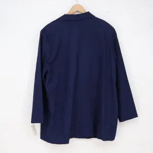 Apparenza Blazer Womens 20W Navy Blue Single Button NWT thumbnail 6