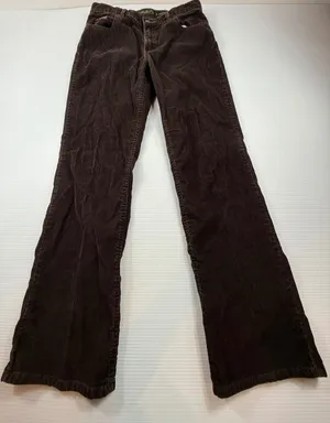 Eddie Bauer Legendary Corduroy Pants Brown Boot-Cut Fit Womens Size 8 30x31 thumbnail 1
