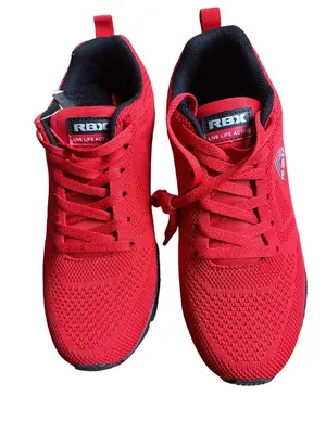 RBX Size 8.0-8.5 Athletic Mesh Running Fashion Sneakers Shoes Red thumbnail 9