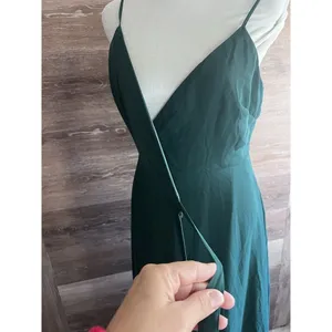 Birdy Grey Dress Formal Women Size Small Green Cindy Wrap Chiffon Prom Wedding thumbnail 8