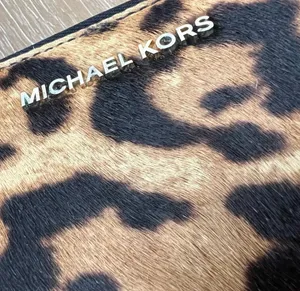 Michael Kors Leopard Print Wristlet Wallet thumbnail 7