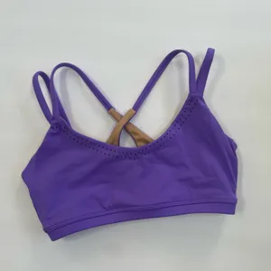 BUFF BUNNY Airbrush Laser Sports Bra in Party Purple Size S Buffbunny Collection thumbnail 8