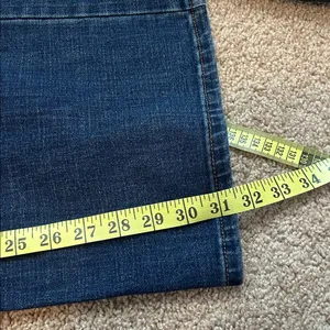 Banana Republic Dark Blue Wide-Leg Jeans Size 30 thumbnail 8