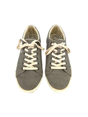 Taos Star Womens Canvas Lace-Up Sneakers Size 8.5 Gray Casual Comfortable Shoes thumbnail 3