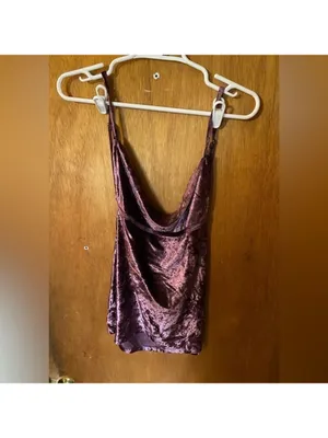 Free people all night velvet tunic thumbnail 3