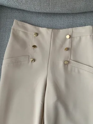 Forever 21 beige high waisted trousers thumbnail 2