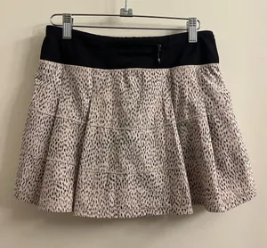 Lululemon Pace Rival II Skirt Dottie Dash Grain Size 4 Tall thumbnail 1