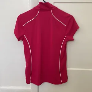 Bright Pink Golf Polo thumbnail 4