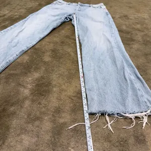 Garage 90s straight leg Jeans raw hem thumbnail 3