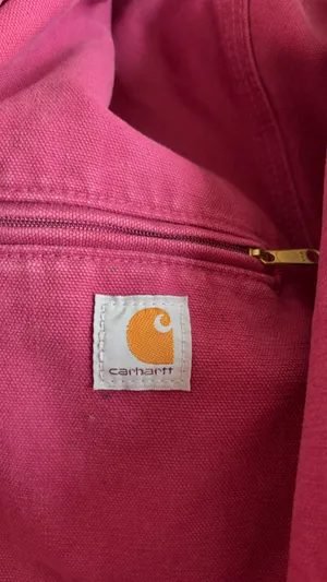burgundy vintage carhartt jacket thumbnail 3
