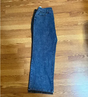 Color Block Jeans Wide-Leg thumbnail 4