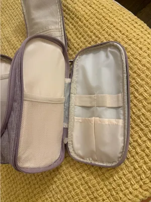 Boa Cay Purple Toiletry & Makeup Bag Set thumbnail 6
