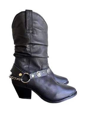 DINGO Women's Supple Pigskin Western Boot Size 5 Wide #242989 thumbnail 1
