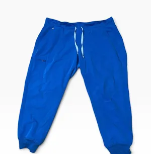 FIGS Zamora Royal Blue Jogger Scrub Pants Women XXL Petite Pockets thumbnail 1