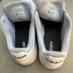 🤍 Adidas Grand Court White Black Stripe Sneakers Size US 7 Women's Classic Tennis Casual Shoes Y2K Minimalist 🤍 thumbnail 1