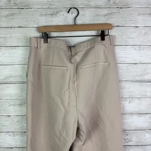 Abercrombie & Fitch Tan High Waisted Trouser Size 33/16R thumbnail 3