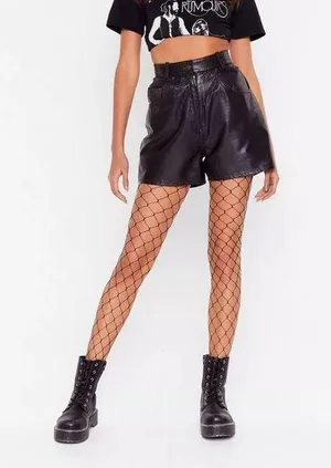 You're A Total Catch Fishnet Tights thumbnail 1