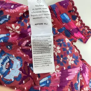 NWOT Farm Rio Cotton Floral Birds Blouse Size S thumbnail 12