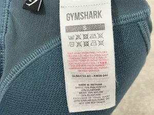 Gymshark Small Teal Green Molded Cup Activewear Sports Bra thumbnail 3
