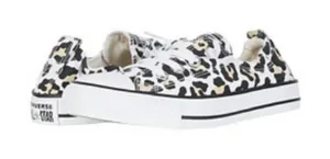 Converse Chuck Taylor All Star Shoreline Slip On Sneaker Leopard Size 9.5 thumbnail 1