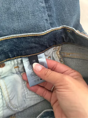 Citizens of Humanity Charlotte Jeans high‎ rise straight button fly new thumbnail 6