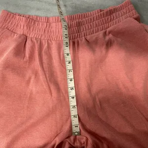 NWOT Old Navy Size L Pink Waffle Knit Elastic Waist Joggers Soft Lounge Pants thumbnail 7