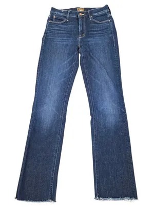Mother The Mid Rise Dazzler Ankle Fray Women's‎ Jean Size: 24 thumbnail 1
