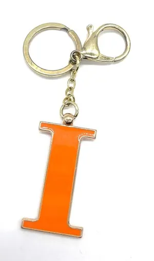 Illini  Letter Keychain thumbnail 1