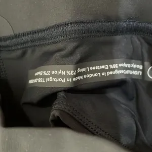 ADAY Lighten‎ Up Sports Bra in Shadow Black Size XS NWT mininmalist capsule thumbnail 4