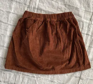 American Eagle women S pull on corduroy mini skirt brown thumbnail 6