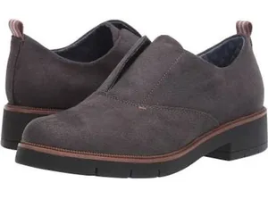 Dr. Scholl's Glisten Loafers Womens 10 Grey Excellent‎ Slip On Be Free Comfort thumbnail 1