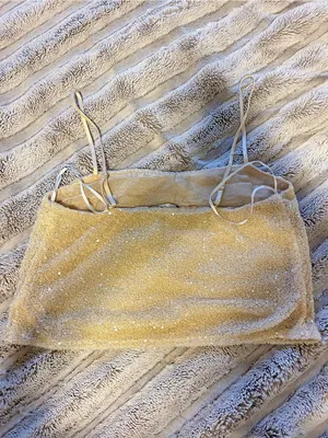 Lulu’s Champagne Sequin Party Tank Top thumbnail 5