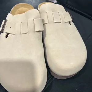 Cushionare Women's Cream Mules thumbnail 7