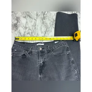 Levi's Black Straight Leg 505 Jeans casual denim size 29 thumbnail 5