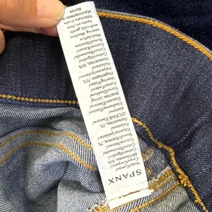 Spanx Womens Flare Jeans Dark Wash Blue Pull On Stretch Denim Size‎ Large L/G thumbnail 8